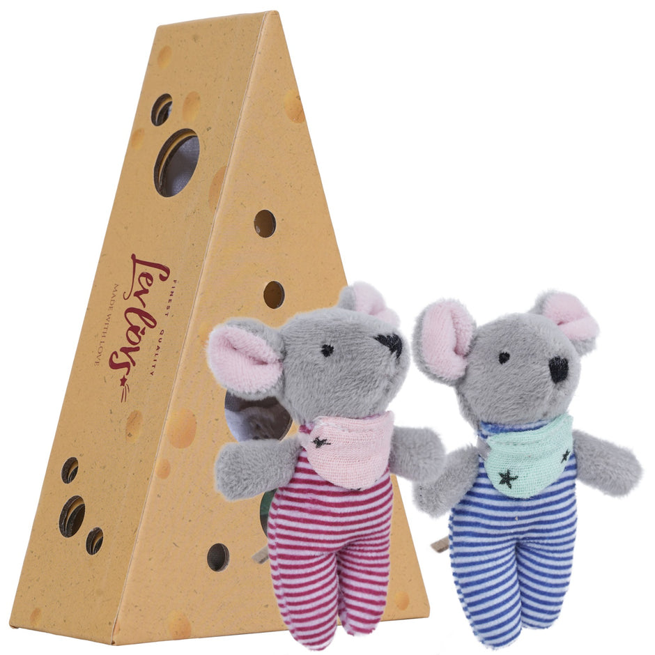LevLovs Mouse Twins in Cheese Box main image 0