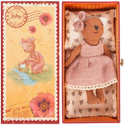LEVLOVS BEAR IN STAMP HOLDER BOX