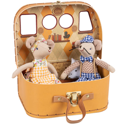 Grandparent Mice in a Camper